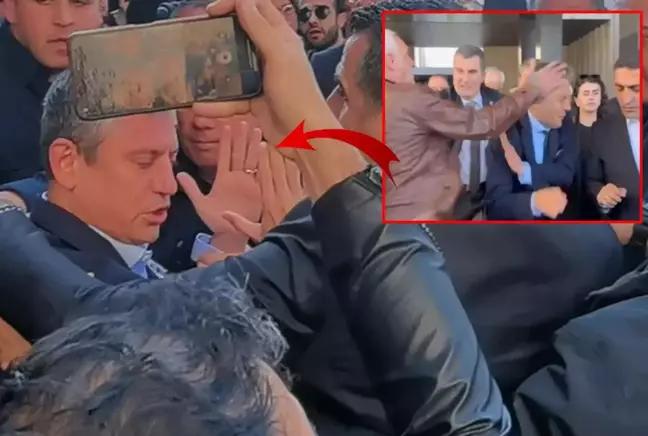 Özgür Özel'e AKM çıkışı yumruklu saldırı