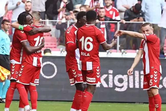 Samsunspor, adım adım Avrupa'ya! Eyüpspor'u rahat geçti