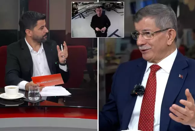 Davutoğlu'na yayında açıkça sorduk: Görüşmelerinizde hiç kamera bantladınız mı?