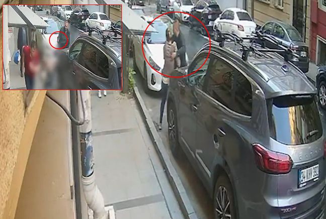 Kaçırmaya çalıştıkları kadın direnince öldürdüler! Kan donduran anlar kamerada
