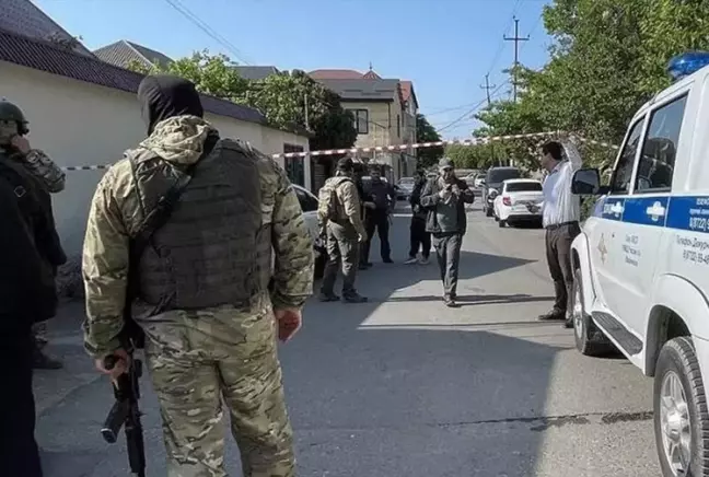 Dağıstan'da polise silahlı saldırı! 3 polis hayatını kaybetti