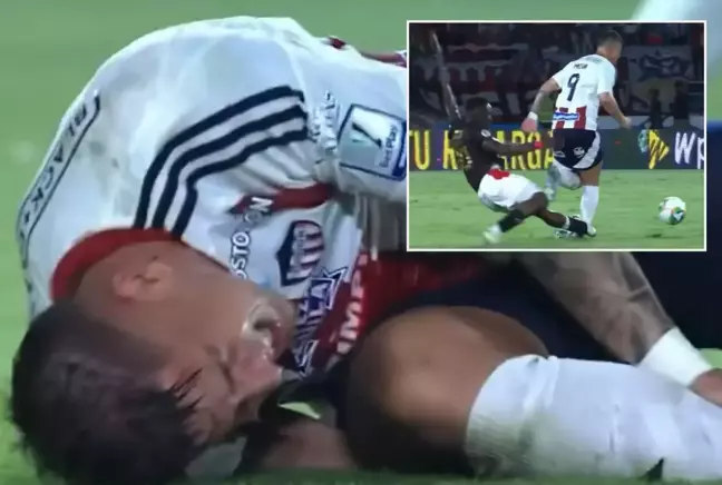 İzlerken şok olacaksınız! Futbol tarihinin en acımasız hareketi