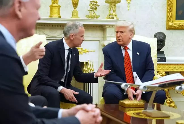 Kanada Başbakanı Mark Carney Trump'ın yüzüne yüzüne söyledi: Kanada satılık değil