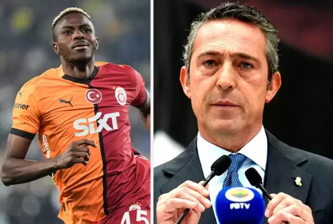 Ali Koç'tan Osimhen isyanı: Onun yüzünden küfürler yedim