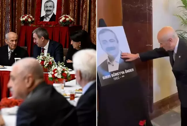 Devlet Bahçeli 99 gün sonra TBMM'de! Sırrı Süreyya Önder'e böyle veda etti