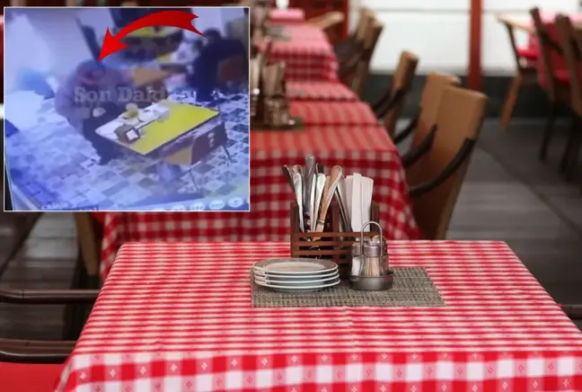 İki kuruş için yaptığı utanmazlığa bakın! Neyse ki kameralar kayıttaydı
