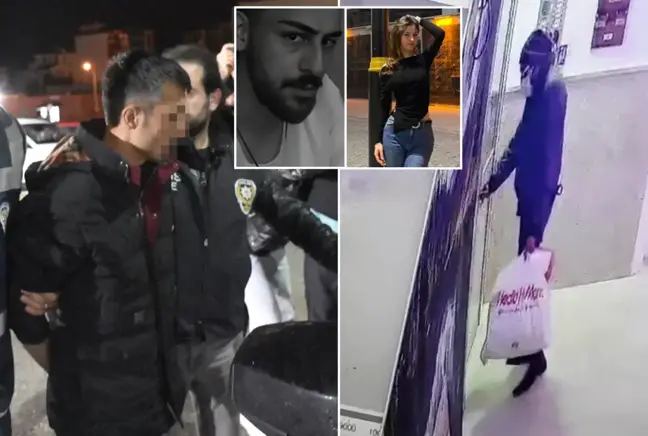 2 kardeşi katleden zanlının binaya giriş görüntüleri ortaya çıktı
