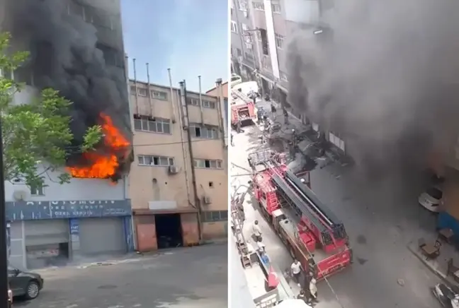 Motosiklet tamirhanesinde patlama: 1 ölü, 3 yaralı