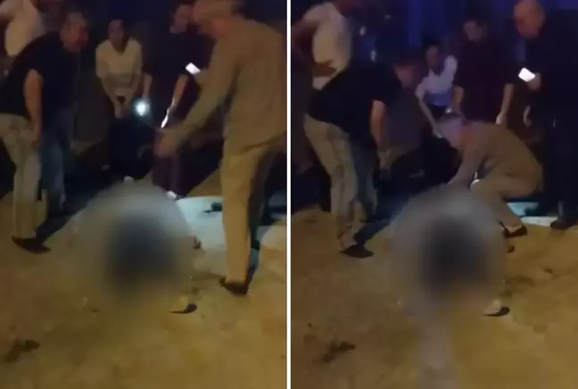 Eski nişanlısının elinde bıçak gören kadın balkondan atladı