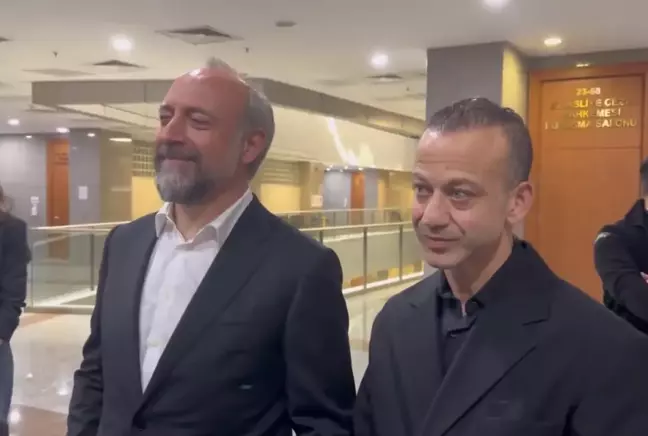 Halit Ergenç ve Rıza Kocaoğlu 'yalan tanıklık' iddiasıyla ilk kez hakim karşısına çıktı