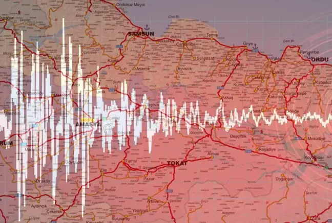 Amasya'da 4.4 büyüklüğünde deprem