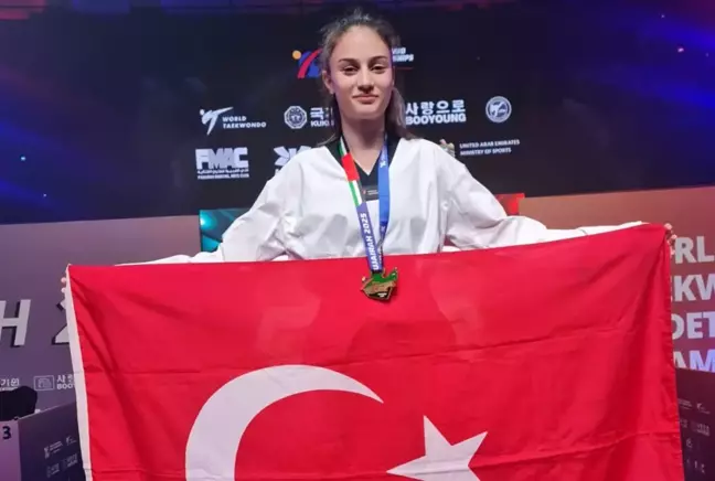 Milli sporcumuz Sena Yılmaz, dünya şampiyonu
