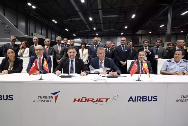 TUSAŞ'tan HÜRJET'e İspanyol Firmalarla Mutabakat Zaptı