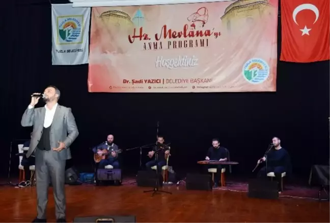Tuzla Belediyesi Vuslatın 743'üncü Yılında Mevlana'yı Andı