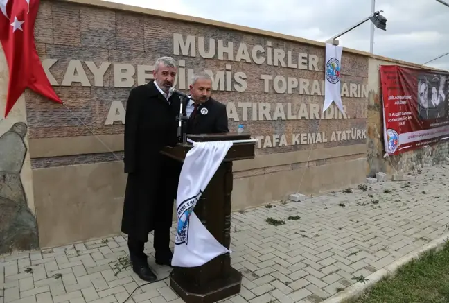 Göç Anıtı'nda Duygusal Anma