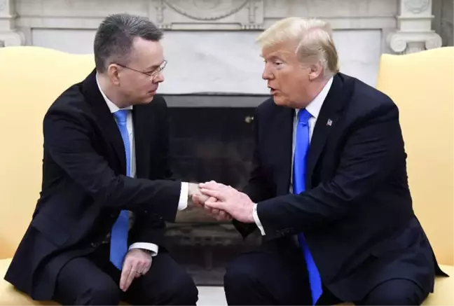 Trump, Rahip Brunson ile Görüştü