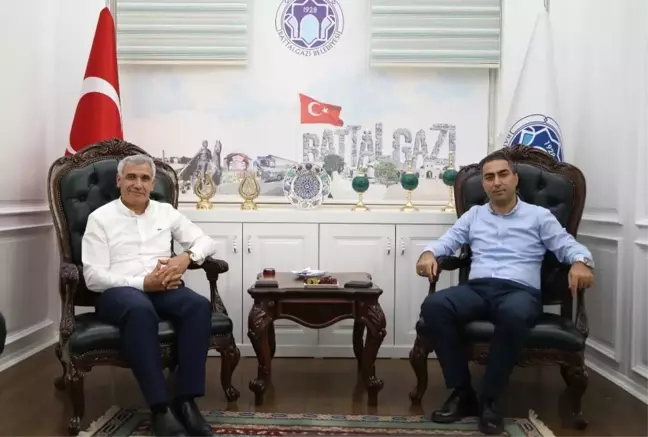 Doğanyol Belediye Başkanı Bay'dan Başkan Güder'e ziyaret