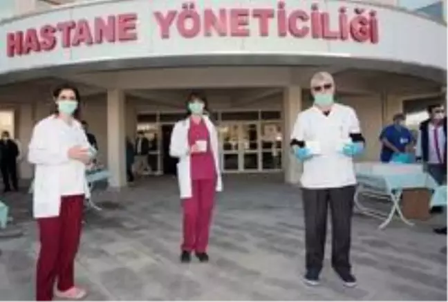 Nevşehir Belediyesi'nden sağlık çalışanlarına kandil simidi