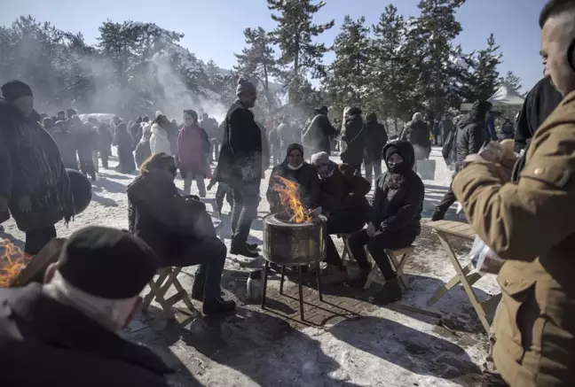 Başkentliler kar festivalinde buluştu