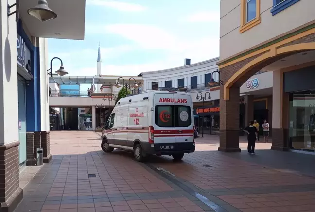 Samsun'da klima bakımı yaparken işçi düştü