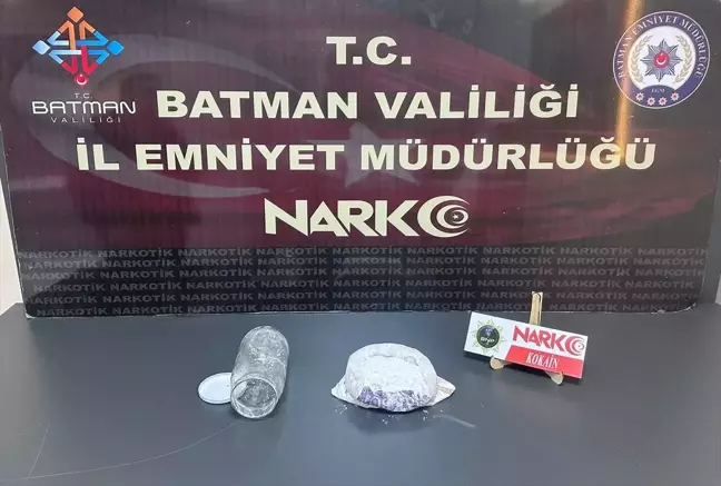 Batman'da Kokain Operasyonu: 288 Gram Ele Geçirildi