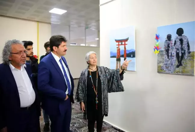 Ardahan Üniversitesinde Namba ve Arlı Resim Sergisi