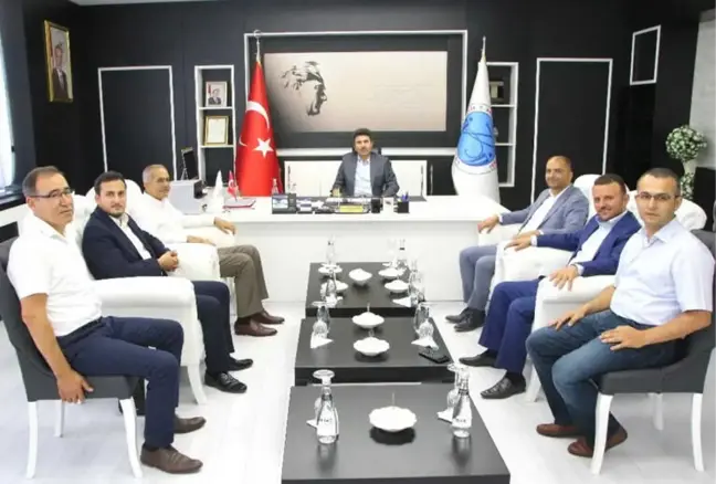 AK Parti İl Başkanı Karataş'tan Rektör Karacoşkun'a Ziyaret