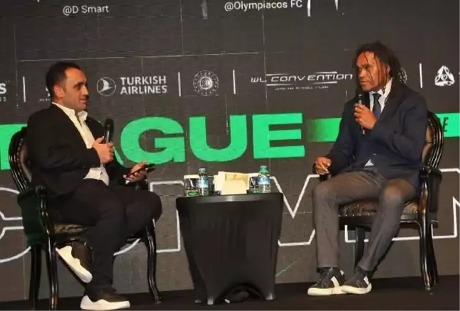 Christian Karembeu, Antalya'da Winter League Convention'da konuştu