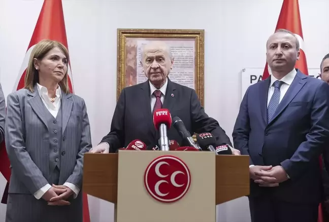 MHP Genel Başkanı Bahçeli, partisinin Siyaset ve Liderlik Okulu'nun açılışında konuştu Açıklaması