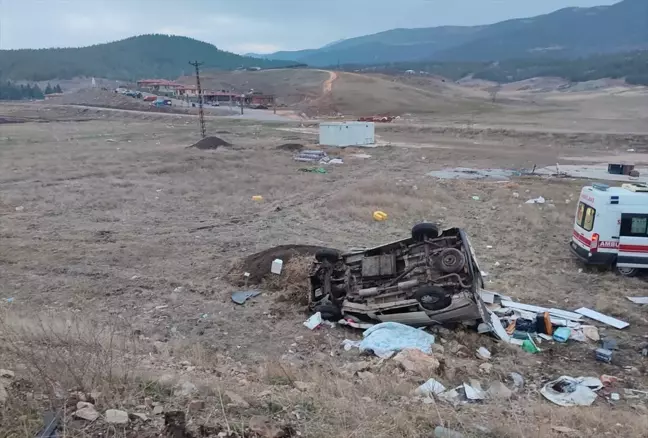 Gaziantep'te Minibüs Devrildi: 1 Ölü, 3 Yaralı