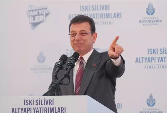 Silivri'de Atık Su Altyapı Projesinin Temeli Atıldı