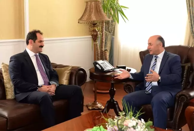Gıda Tarım ve Hayvancılık Bakanlığı Müsteşarı Yazıcı, Vali Azizoğlu'nu Ziyaret Etti