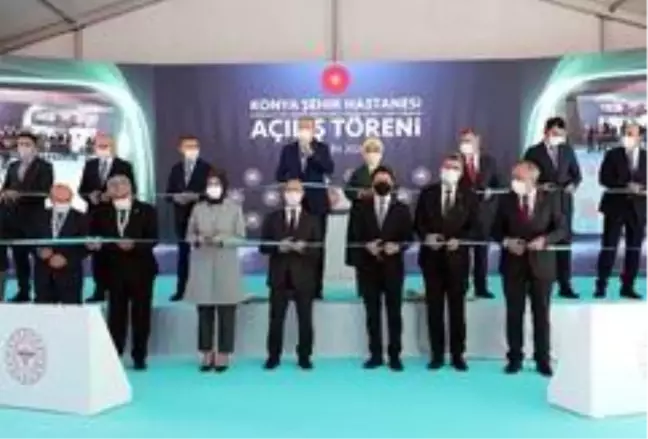 Konya Şehir Hastanesi ve yatırımların toplu açılış töreni