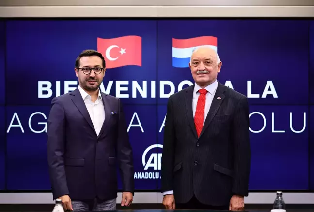 Paraguay'ın Ankara Büyükelçisi Valdez AA'yı ziyaret etti