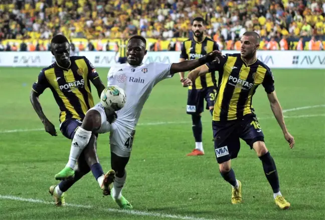 Spor Toto Süper Lig: MKE Ankaragücü: 2 Beşiktaş: 3 (Maç sonucu)