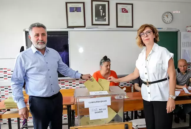 Bayraklı Belediye Başkanı Serdar Sandal Oyunu Kullandı