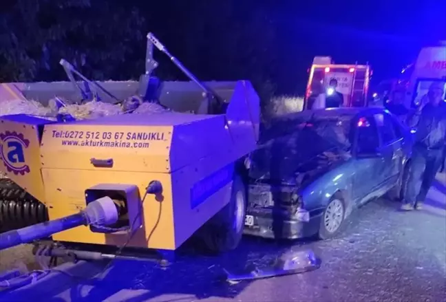 Konya'da Otomobil Traktöre Çarptı: 1 Ölü, 1 Yaralı