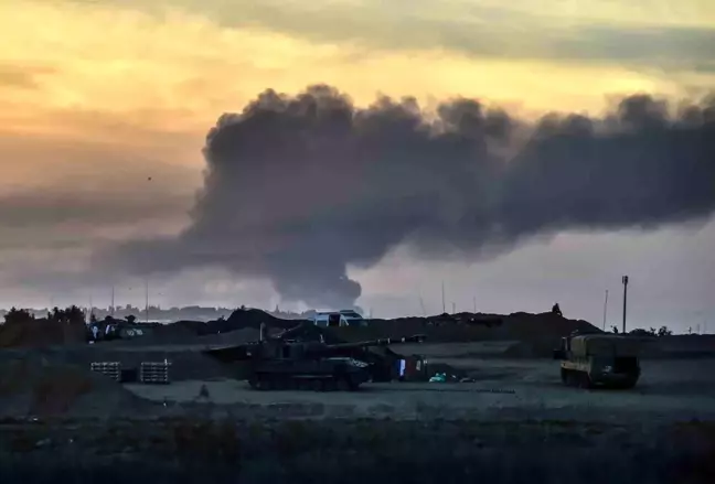 İsrail'in Gazze Şeridi'ne yönelik saldırıları devam ediyor