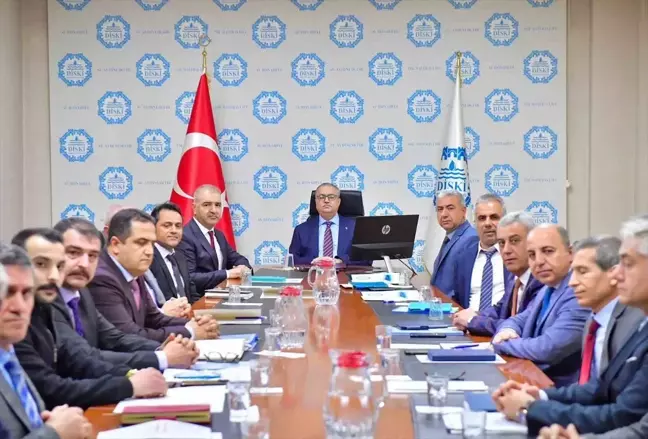 Diyarbakır Valisi Ali İhsan Su, DİSKİ Genel Müdürlüğünü ziyaret etti