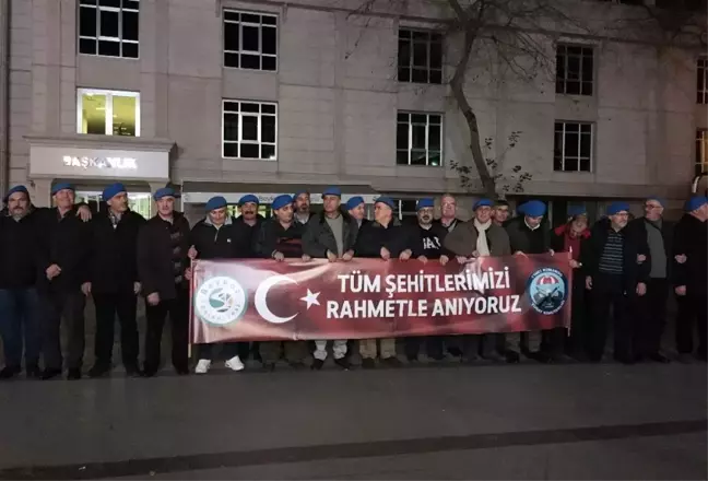 Eski Komandolardan Kayseri Şehitlerine Vefa