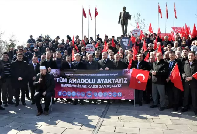 Sendikalardan Zeytin Dalı Harekatı'na Destek