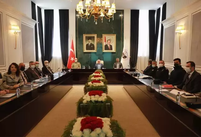 Kırklareli asayiş koordinasyon toplantısı yapıldı