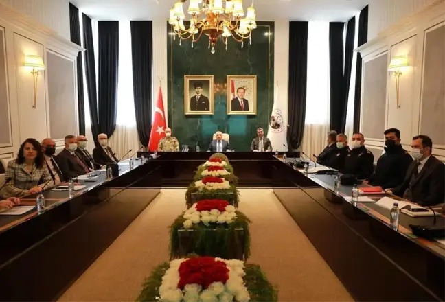 Kırklareli'nde Asayiş ve Koordinasyon Toplantısı gerçekleşti