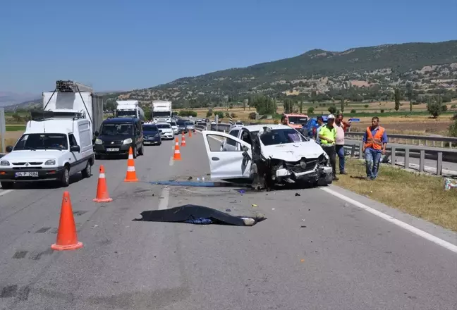 Amasya'da trafik kazası: 1 ölü, 4 yaralı