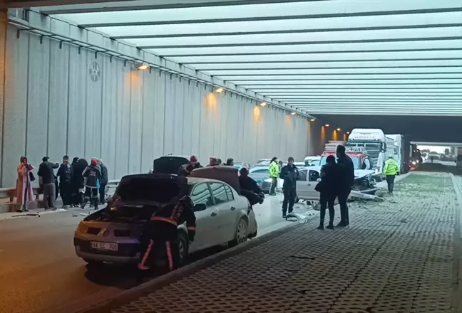 Malatya'da Zincirleme Trafik Kazası: 7 Yaralı