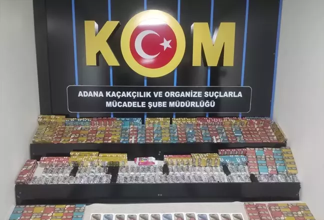 Adana'da Kaçakçılık Operasyonu: 3 Gözaltı