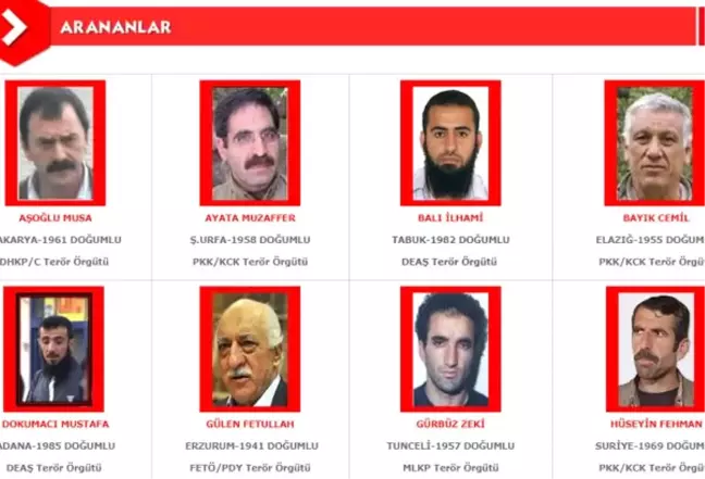 Halktan Gelen İhbarlarla 609 Terörist Etkisiz Hale Getirildi