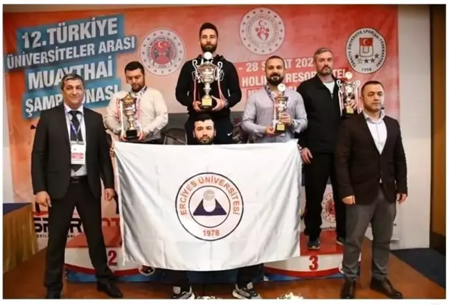 Erciyes Üniversitesi, Muaythai'de Türkiye Şampiyonu oldu