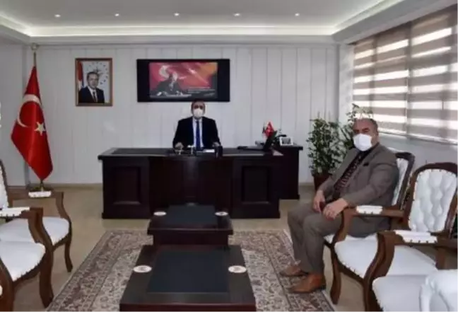 Buca'da Sevinç'ten Kaymakam Tunçer'e ziyaret