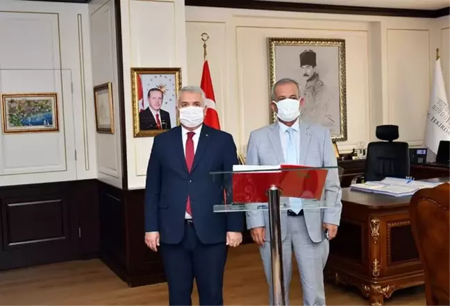 Türkiye Gazeteciler Federasyon Başkanı Karaca'dan Vali Yıldırım'a ziyaret